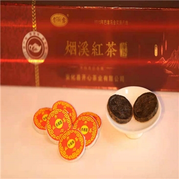 安化烟溪青湘露烟溪红茶薄片150克10克